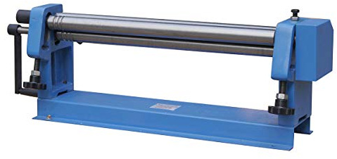 KATSU Cintreuse Manuelle Machine à Cintrage Plieuse de Tôle Tuyau Machine à Rouler Rouleaux 610mm 38mm Rayon pour Atelier de Travail des Métaux, aux Tôles d'Acier d'une de 0,8mm