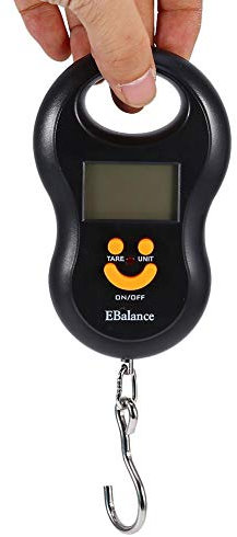 Haofy Tragbare Gepäckwaage 50 Kg Elektronischer Digitaler Koffer Reisetasche Hängende Waage