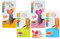 DIGIMART Toy Bundle With Webbox Lick-e-Lix Cat Treats, Variety Pack with Chicken, Salmon, Liver, and Catgrass Flavours, Cat Yoghurt Tasty Lick Treats