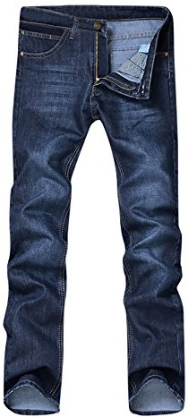Jean Homme Regular, Jean de Travail Homme Coupe Droite Straight Jeans Fermeture Éclair Jeans Denim Pantalon Slim Fit Grandes Tailles Pantalon Sport Bassin Décontracté Pantalons Streetwear Workwear