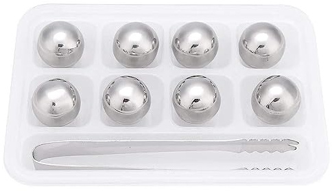RoseFlower 8 PZ Ghiaccio Riutilizzabile Ghiaccio per Cocktail