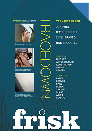 Frisk Tracedown A3, Pack of 5, Assorted Colours