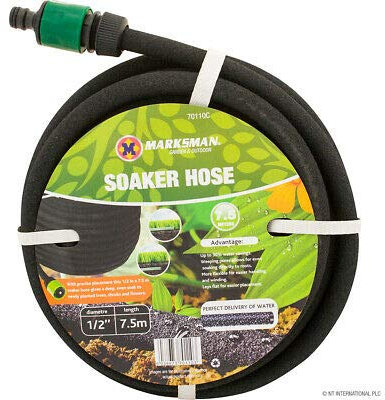 Marksman SOAKER HOSE 7.5M GARDEN HOSE SOIL PLANTS