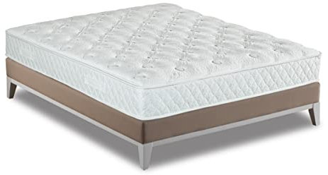 Matelas Excellence a Ressorts Ensaches + Memoire de Forme 80 Kg/m3 - 140x190 Hauteur +/- 25,5 cm - Accueil Moelleux - Soutien Ferme + Oreiller Visco - 5 Zones de Confort - Hypoallergenique