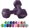 Miweba Sports Neopren Hantelset NKH100 | 𝐏𝐫𝐨𝐟𝐢 Hantel - Hexagon Hanteln Set - Kurzhanteln - Kurzhantel Set - Gymnastikhanteln - Hantel Set - Dumbbell - 0,5-10 Kg (2X 4.0 kg, Lila)