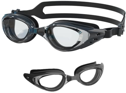 Adult Swim Goggles Leakproof Adjustable Diving Glasses | Swim Pool Goggles for Surfing River Vacation Holiday Summer Water Beach Training Sports