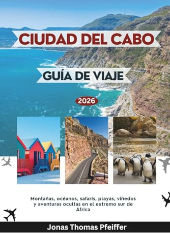 CIUDAD DEL CABO GUÍA DE VIAJE 2026: Montañas, océanos, safaris, playas, viñedos y aventuras ocultas en el extremo sur de África