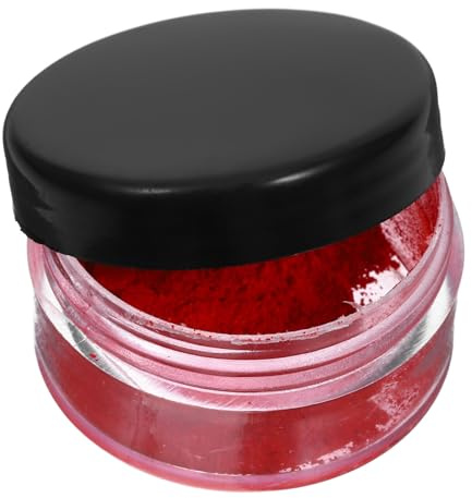 Mikinona Polvo para Lápiz Labial Casero 10 G Pigmento Natural Brillante Uso Seguro Labios DIY Maquillaje Pigmentos en Polvo para Labios y Sombras