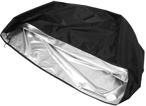 GLEAVI Cubierta para Parrilla Resistente Intemperie y Protección contra Polvo para Barbacoa al Aire Libre 77X58 CM para Camping y Uso Exterior