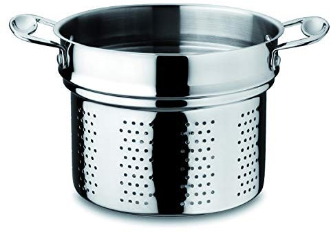 MEPRA Glamour Stone Servizio Cuocipasta, 22 cm, Acciaio Inossidabile 18/10, 5 Litri