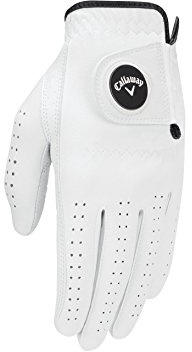 Callaway Golf Opti Flex Handschuh (auf der linken Hand getragen, Kadett (Kurze Finger), Größe L
