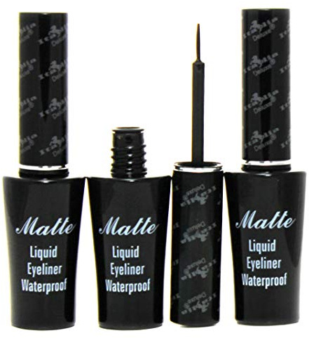 Italia Deluxe Matte Liquid Eyeliner Waterproof (3pcs)