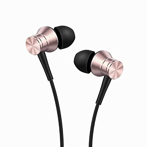 1MORE Piston Fit in-Ear Earphones Fashion Durable Headphones, Noise Isolation, Pure Sound, Phone Control with Mic for Smartphones/PC/Tablet E1009-Pink