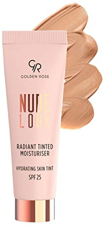 Golden Rose Nude Look Radiant Tinted Color Hydratant SPF 25 (02 Medium Tint)