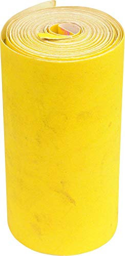 Profi Schleifpapier Set 6 stuck von 5 meter: P40, P80, P100, P150, P180, P320 Schleifpapier für Auto, Holzmöbel, Stein, Lack, Metall, Glasr