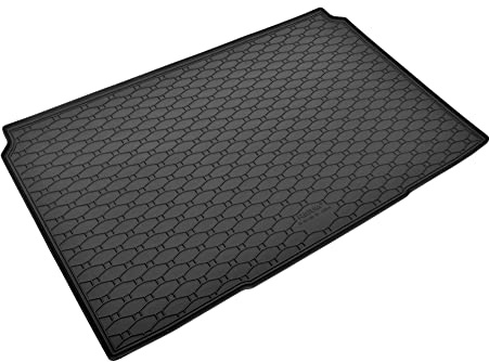 Rigum Kofferraumwanne für Peugeot 208 ab 2019 - Passgenau, Schwarz, Gummi