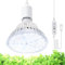 MILYN Lampe LED 100 W pour plantes - Spectre complet - Lampe de croissance LED - Lampe d'essieu similaire à la lumière du soleil - Pour jardin, serre, plantes d'intérieur (3 x E27)