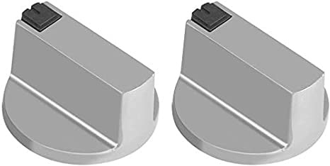 ANCLLO Gas Stove Knob 4 PCS 6mm Universal Control Switch Knobs Oven Switch Cooking Surface Control Locks for Various Oven Cooker Hob