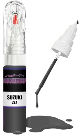 Für Suzuki Prme. Titan Dunkelgrau ZZZ Lackstift Pinsel Kratzer Chip Fix Kit