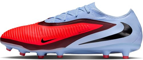 Nike Phantom 6 Low PRO - Scarpe da Calcio in Erba Artificiale, Royal Tint Bright Crimson, 41 EU