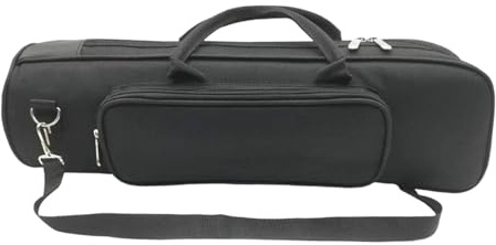JunZheHub Trumpet Bag Soft Padded Storage Trumpet Case for Valve Oil Phone Mouthpiece