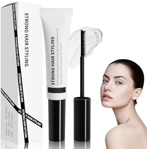Hair Finishing Stick,Hair Wax Stick,Hair Gel for Frizz Control & Slick Back Styling,Non-Greasy Hair Mascara for Flyaways,Hair Tamer Styling Wax Stick,Fly Away Hair Stick-Hair Tamer Shaping Gel