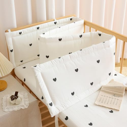 PTKG Lit Cabane Protection,Protection Contour de Lit,Ciel de Lit pour BéBé,Ciel de Chambre d'enfant,Portable Coussin Protection des Bords et des Coins,Filet de SéCurité,F5,120cm