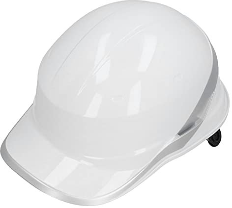 Casco de seguridad, protección de casco ajustable con absorción de impactos con franja reflectante para sitios de construcción, estilo de gorra ajustable, color