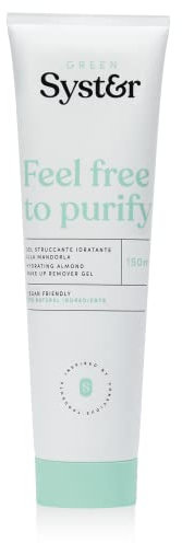 Syster - Gel Limpiador Facial Nutritivo con Aceite de Almendras - Limpiador Facial para Pieles Grasas y Sensibles - Leche Limpiadora Facial - Vegano, Made in Italy, Sin Parabenos ni Siliconas - 150ml