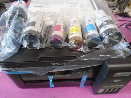 Epson EcoTank ET-2851 A4 Multifunction Wi-Fi Ink Tank Printer, With Up To 3 Years Of Ink Included*