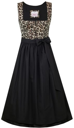 MarJo Damen Midi Dirndl OBERAUDORF schwarz 40