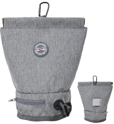 Soporte para correa para perros, gran capacidad, soporte para bolsas de excrementos de perros, organizador de bolsas de excrementos, bolsa para excrementos de perros, soporte para excrementos