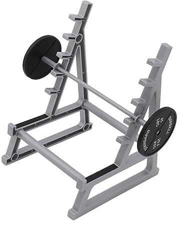 Pennhållare Stativ Squat Rack Organizer Tyngdlyftningstema Hemmakontoret Använd ABS-material