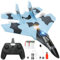 GirlDiary RC Plane 2 Channel, 2.4GHz Remote Control Airplane with Gyro and Lights 900FT Range, Easy to Fly RC Planes RTF for Adults & Beginners & Kids 8-12