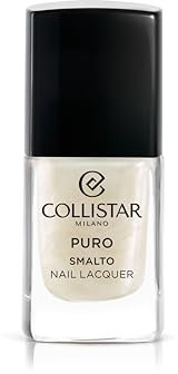 Collistar Puro Smalto Lunga Durata, Smalto per Unghie Effetto Gel, Coprenza Perfetta, Facile Applicazione, Pennello Alta Precisione, Lunga Tenuta, Asciugatura Rapida, n.922 Porcellana Bianca, 10 ml