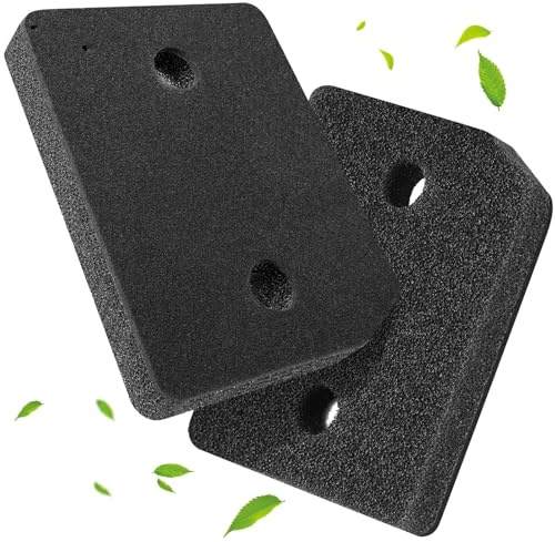 Inwee 2 Torkfilter för Miele T1-serien Torktumlare 9164761, Ersättningsfilter för Torktumlare Sockelfilter 210 x 158 x 32 mm, Skumluddfilter för Värmepumpstork och Kondenstorkar