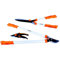 Premium set 3 cesoie da giardino - viti, rami, siepi FUXTEC FX-SPS3 cesoie da giardino manuali, tagliasiepi manuali per dare forma alle vostre siepi