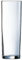 Arcoroc Islande Tubo Hiball Tumbler 7.75oz / 220ml - Set of 6 - Tall Slim Highball Glass, Great for Collins and Long Drinks