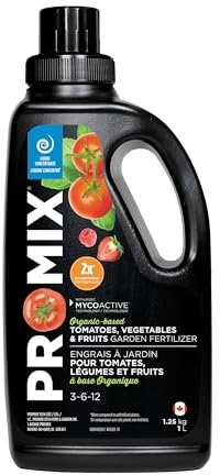Pro-Mix 1L 3-6-12 Liquid Tomato/Vegetable/Fruit Fertilizer