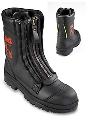 EWS Bottes de pompier professionnelles Modèle : 9210 Bottes de service de pompiers THW Taille : 39
