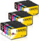 Clorisun 1500XL Druckerpatronen kompatible für Canon PGI-1500 PGI-1500XL 1500XL Multipack Tintenpatronen für Canon Maxify MB2750 MB2150 MB2050 MB2350 MB2300 MB2755(12er Pack,Schwarz Cyan Magenta Gelb)