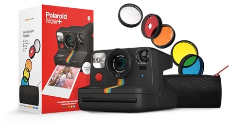 Renoverad polaroid nu+ I-Type Instant Camera - svart (9124)