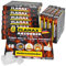 288 x / 576 x / 1152 x cubes d'allumage pour cheminée, allume-charbon, allume-feu, allume-barbecue, four, allume-charbon en laine d'allumage Flamax, Nombre : 12 paquets = 576 cubes, carré