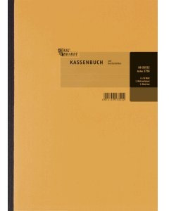 K+E Formularbuch Kassenbuch A4 selbstdurchschreibend VE=2x50 Blatt