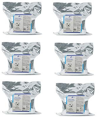 Meditrade 00970+ Medizid Alpha+ Alkoholfreie Desinfektionstücher 6 x Nachfüllpackung mit á 70 Tüchern