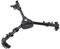 Akozon Base per Puleggia per Treppiede, Puleggia per Treppiede Pieghevole Carrello per Treppiede 3 Ruote Base per Puleggia Treppiede Universale per Fotocamera