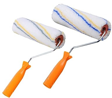 Gadpiparty 2 Pièces Kits De Peinture Murale Palette De Peinture Palettes De Peinture Diy Peinture Pour Les Murs Kit De Pinceaux Trousses De Bricolage Trousse De Peinture Plafond Outil Rouleau