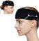 Mehaoseho Fascia per Cannula Nasale con Ossigeno, Protezione per le Orecchie per Tubo di Ossigeno (Nero, 1 Unità)