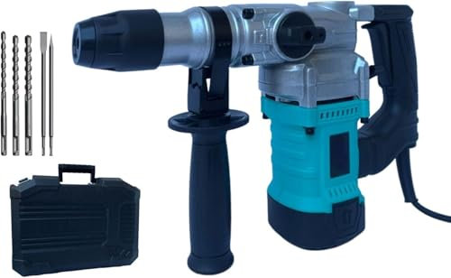 AntDau71® - Trapano Scalpellatore Martello Demolitore Perforatore rotativo 1500W PHD0001