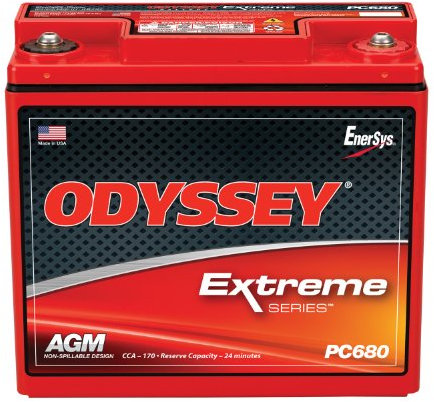HAWKER ODYSSEY PC680MJ MOTORRAD BATTERIE - Die angegebenen Preise beinhalten 7,50 Euro Batteriepfand!